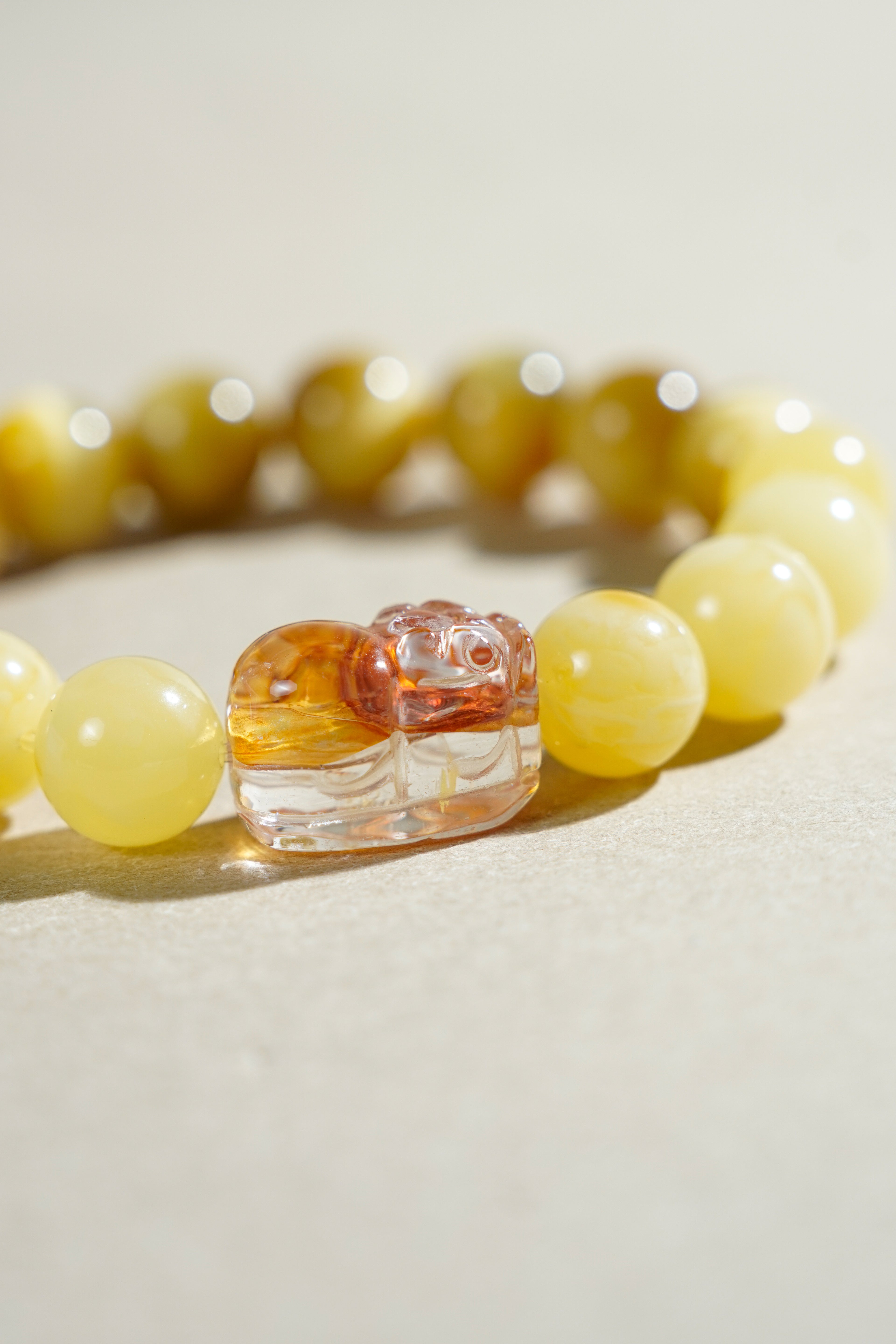 Taiora 五行土生金黃水晶手串 - 天然黃水晶能量珠寶 - 圖4