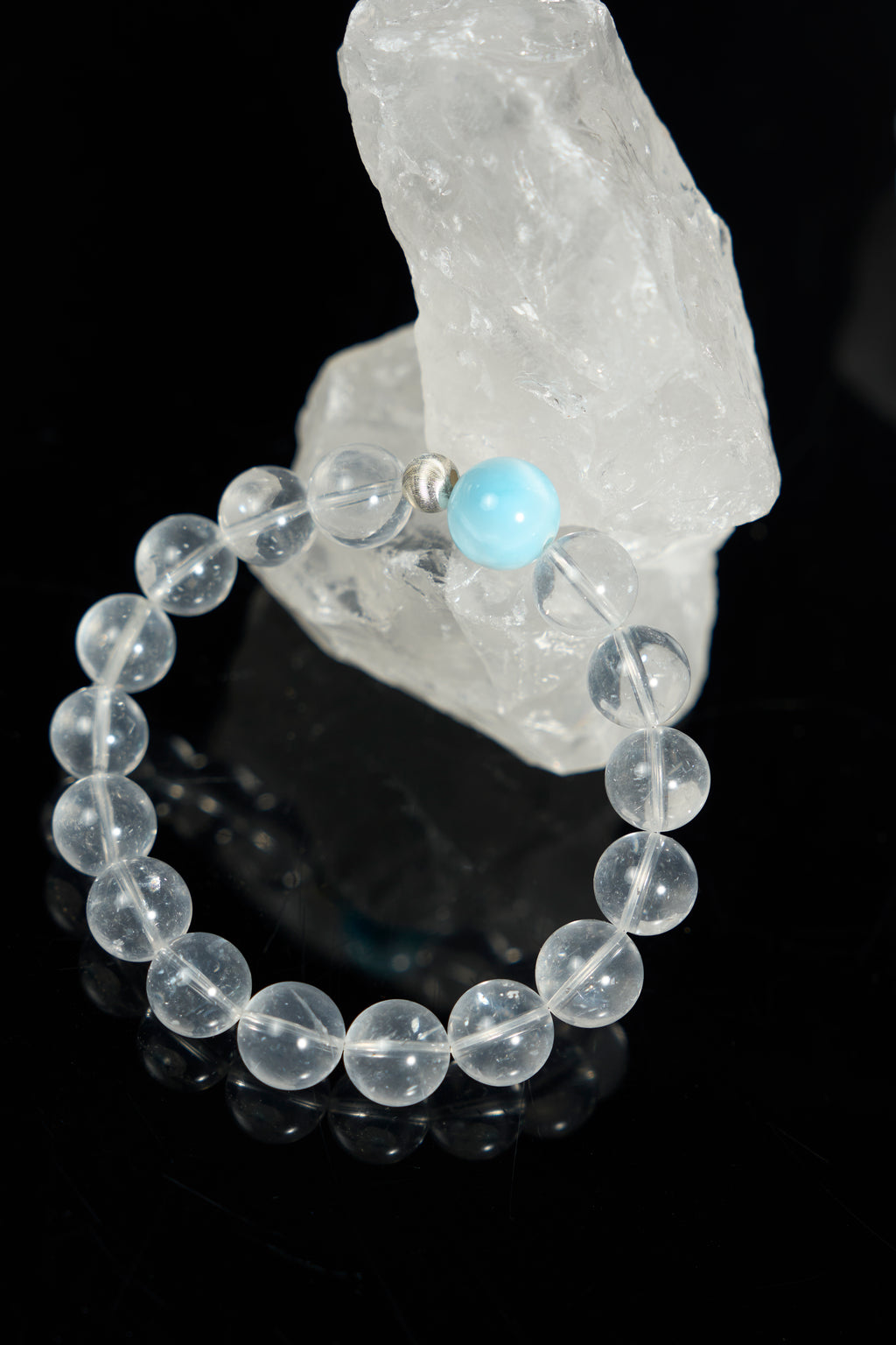 拉利瑪白草莓手鍊