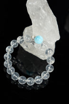 拉利瑪白草莓手鍊