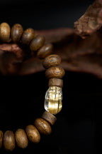 金貔貅發晶沉香手鍊