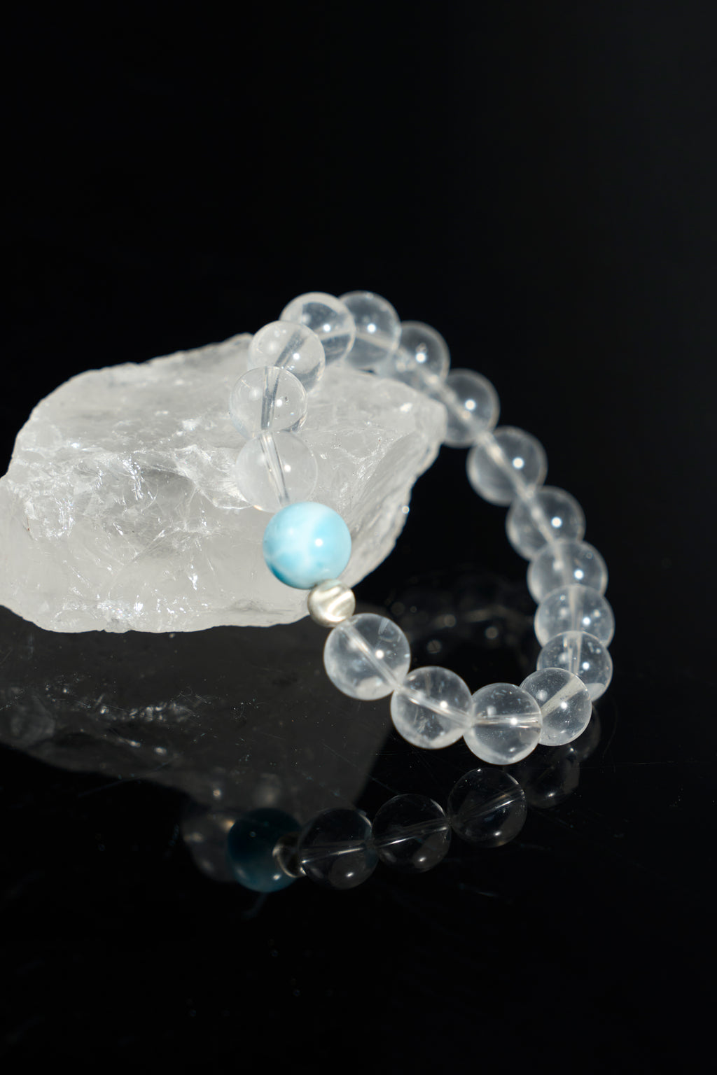 拉利瑪白草莓手鍊