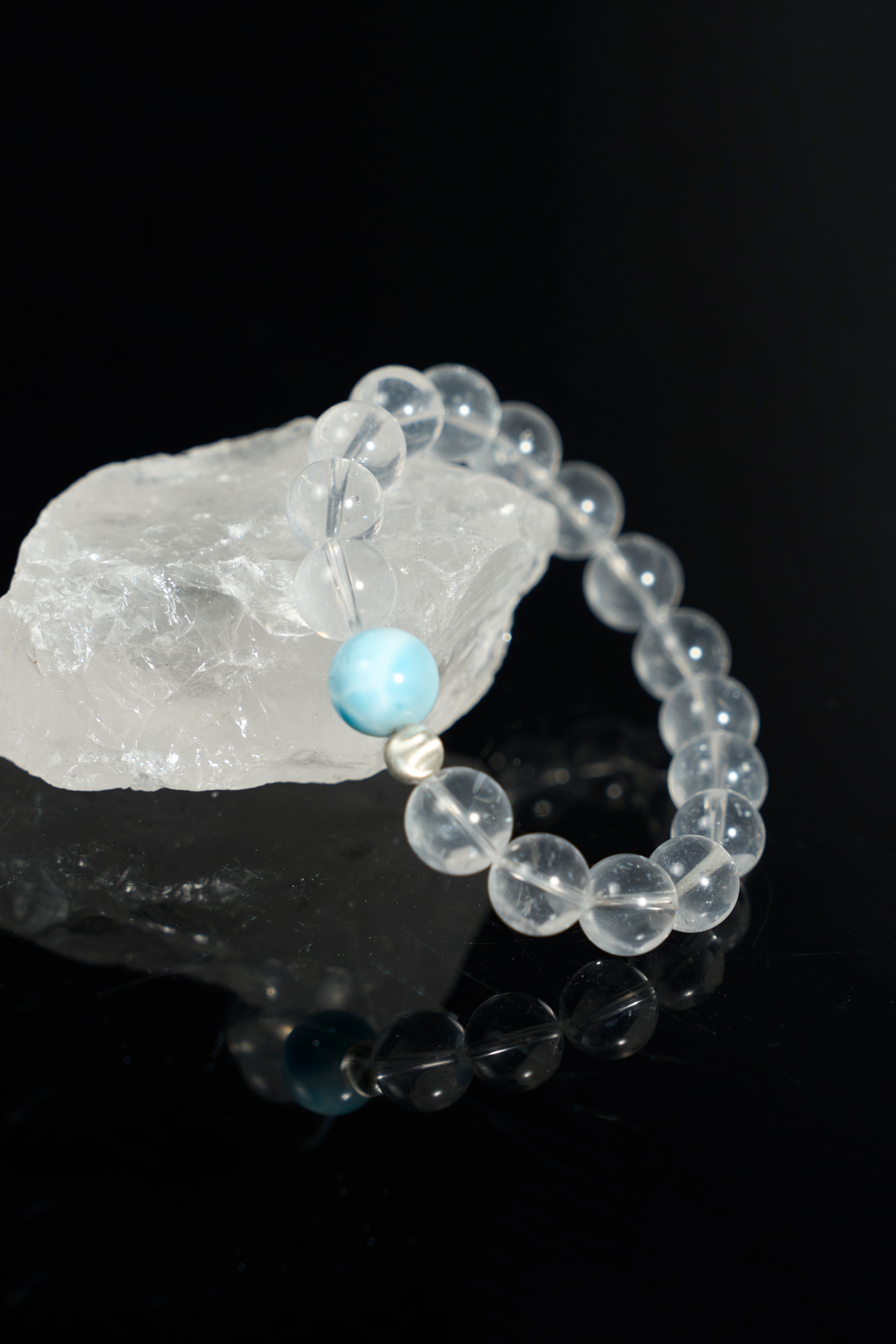 拉利瑪白草莓手鍊