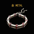 黑金草莓石英珍珠手鐲