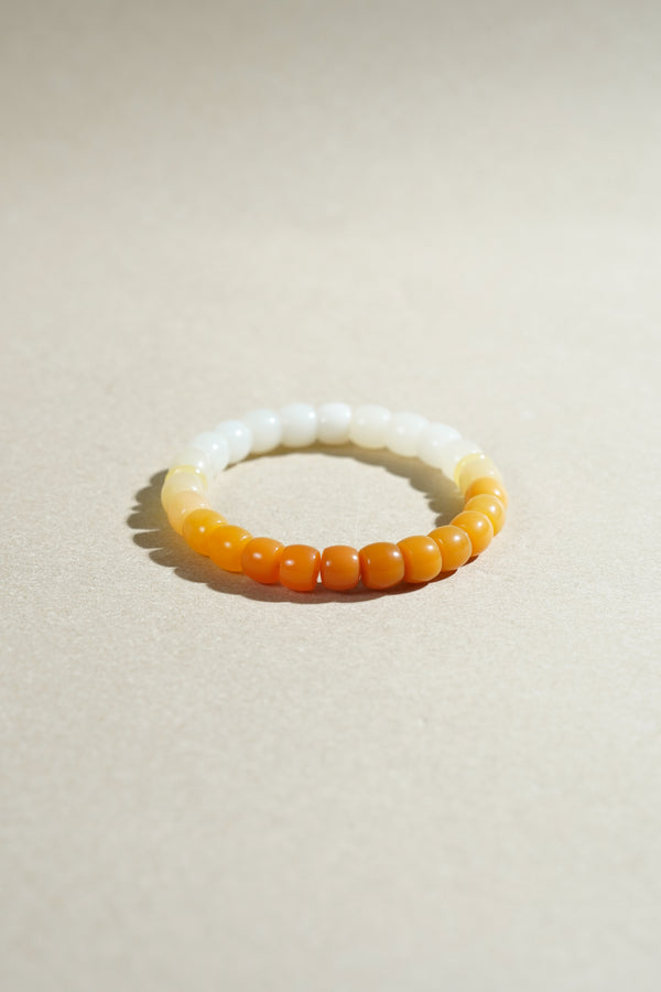 Taiora 五行 · 土生金-黃玉手串 - 五行能量珠寶