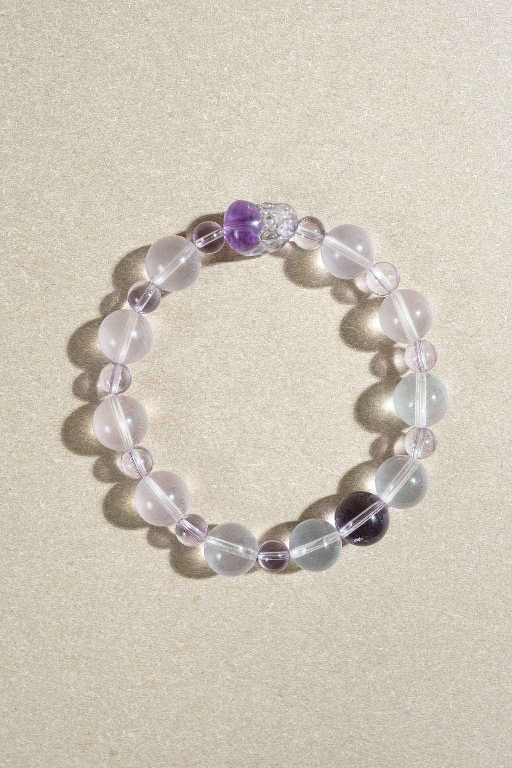 Taiora 五行 · 火-紫水晶超七貔貅手串 - 五行能量珠寶 - 圖2