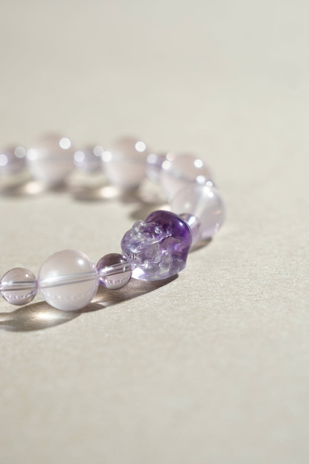 Taiora 五行 · 火-紫水晶超七貔貅手串 - 五行能量珠寶 - 圖4