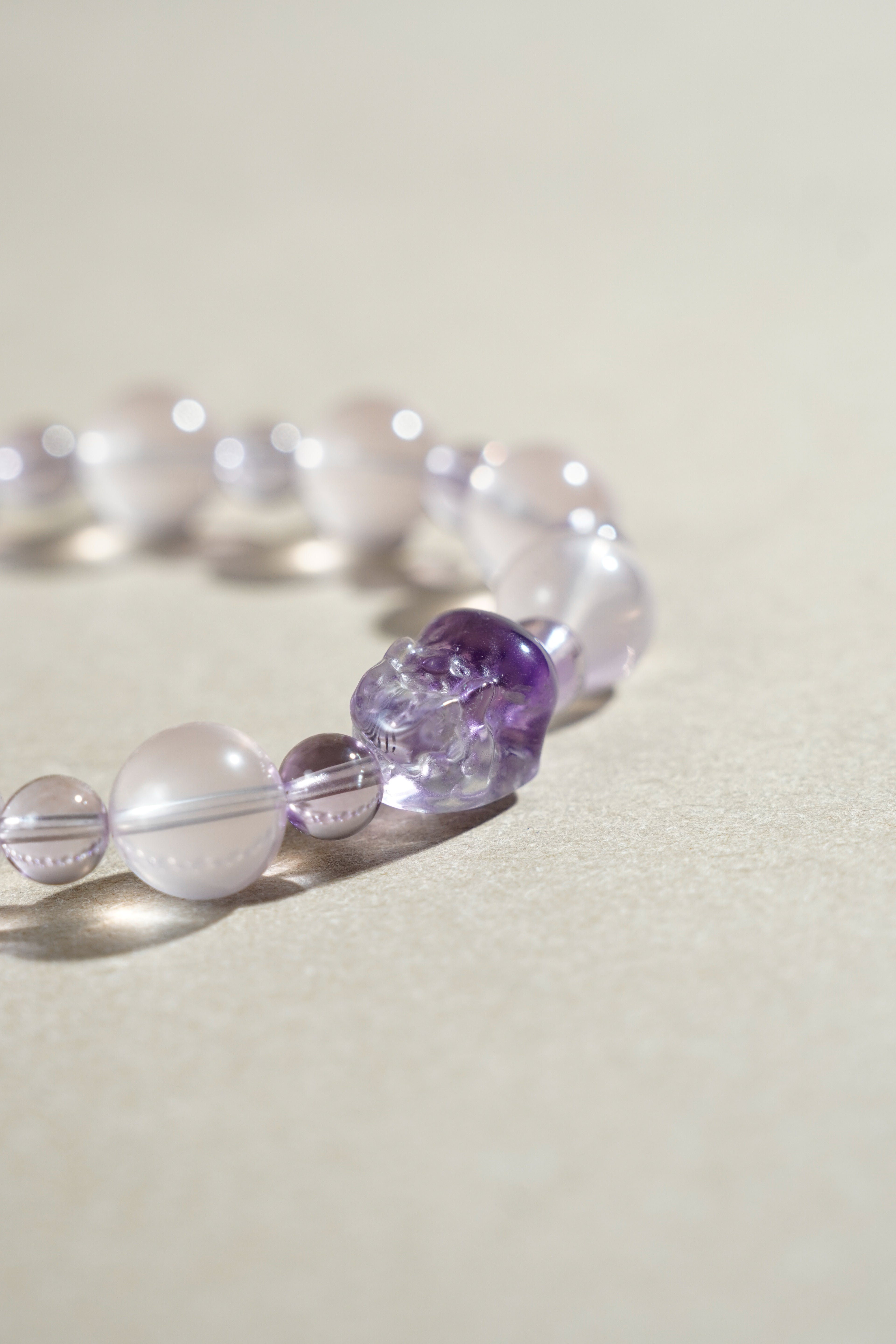 Taiora 五行 · 火-紫水晶超七貔貅手串 - 五行能量珠寶 - 圖4